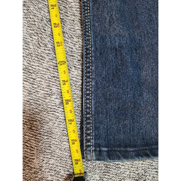 ARIAT Rebar Mid-Rise Boot Cut Women's Denim Jeans Siize 34R - Picture 9 of 9